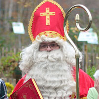 St. Nikolaus zu Besuch im Haus Kleineichen