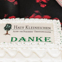 Torte zum Dank